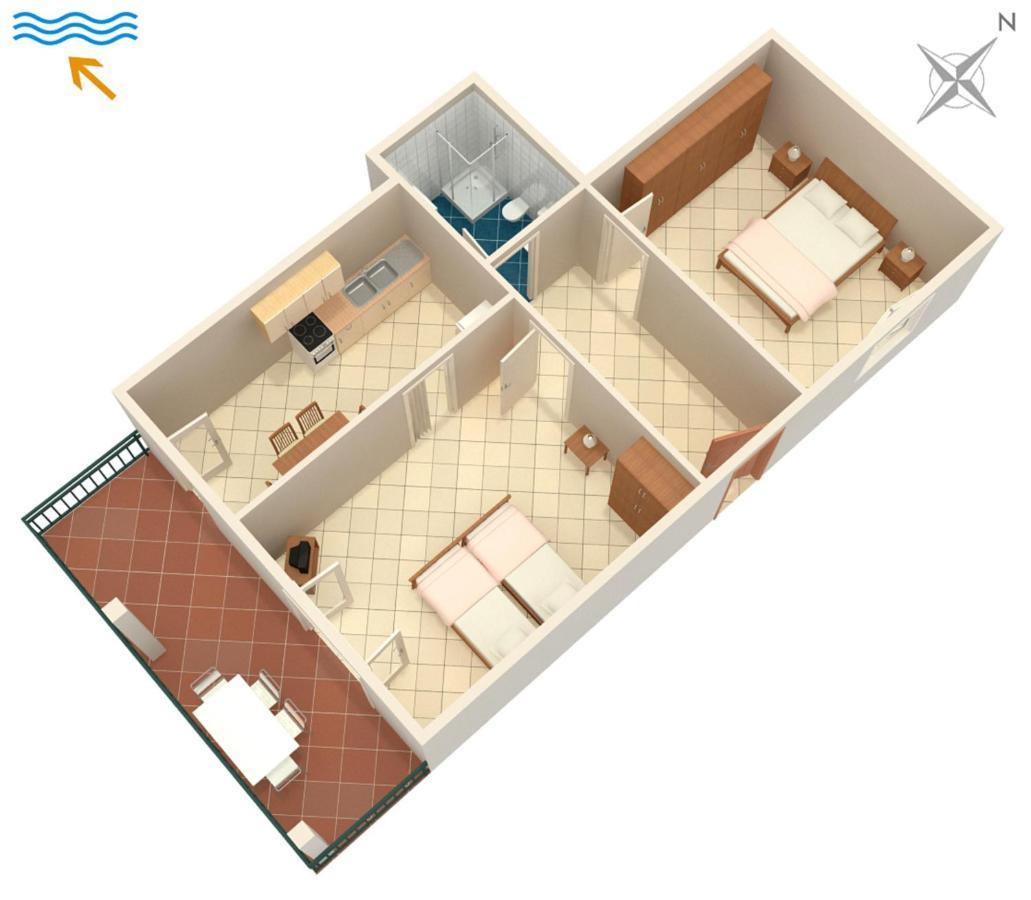 Apartments With A Parking Space Umag - 7094 Extérieur photo